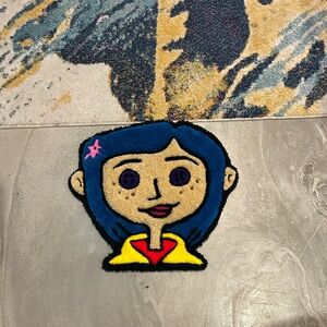 Handmade Carolina button Rug